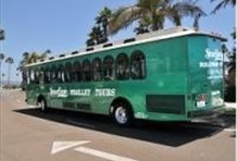 Santa Monica Trolley with Getty Villa